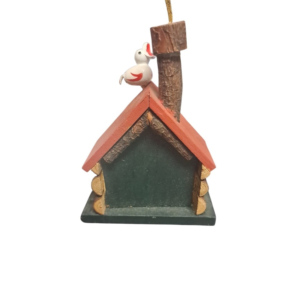 Bird House Ornaments Lot Of 3 - Picture 13 of 14